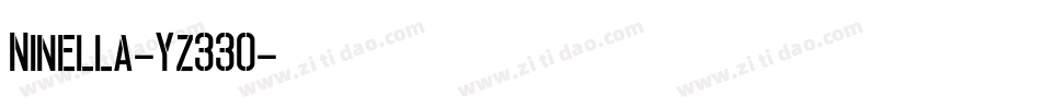Ninella-Yz33O字体转换