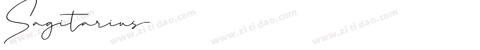 Sagitarius字体转换
