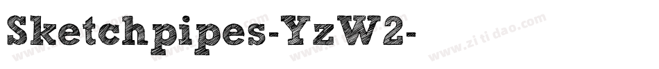 Sketchpipes-YzW2字体转换