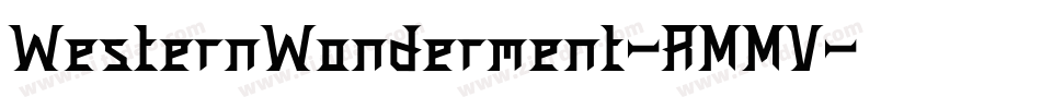 WesternWonderment-RMMV字体转换