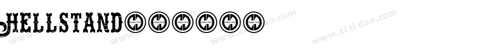Hellstand字体转换