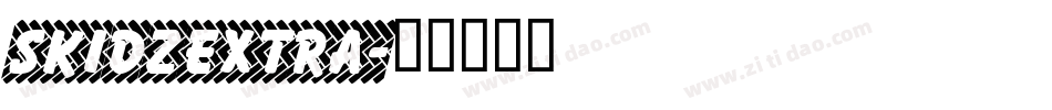 SkidzExtra字体转换