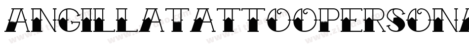 AngillaTattooPersonalUse-9pz5字体转换
