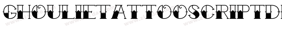 GhoulieTattooScriptDemo-YzXn8字体转换