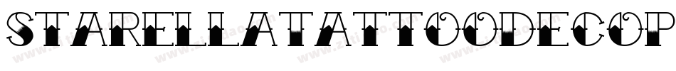 StarellaTattooDecoPersonal-qZZ4x字体转换