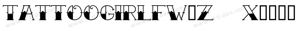 TattooGirlfw-z88X字体转换