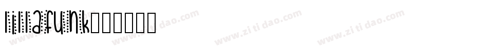 LillaFunk字体转换