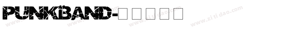 Punkband字体转换