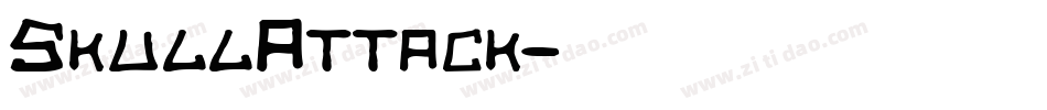 SkullAttack字体转换