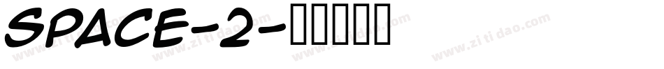 Space-2字体转换