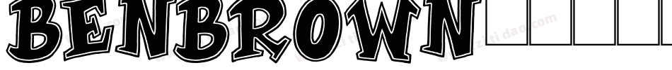 BENBROWN字体转换
