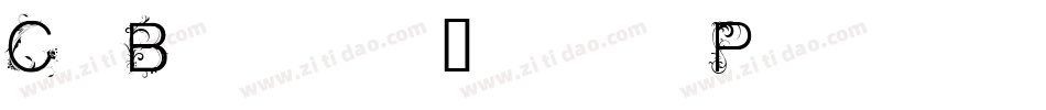 CfBlackboardPersonalRegular-AKPg字体转换
