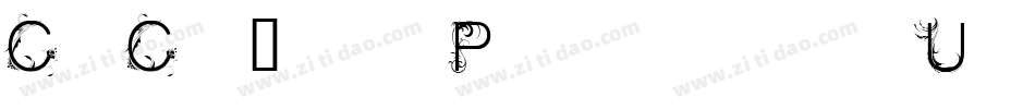 CfCyborgPersonalUseRegular-eLEl字体转换