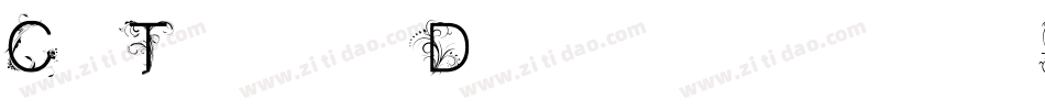 CfThreeDimensionsPersonalRegular-V1rz字体转换
