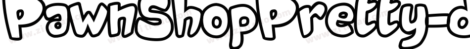 PawnShopPretty-d3nK字体转换