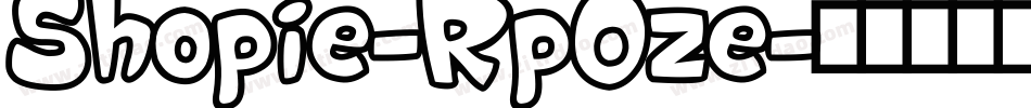 Shopie-Rp0ze字体转换