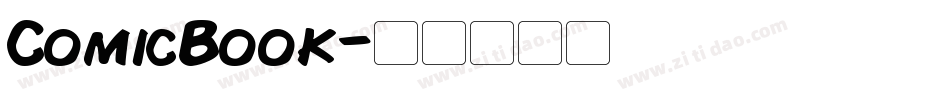 ComicBook字体转换