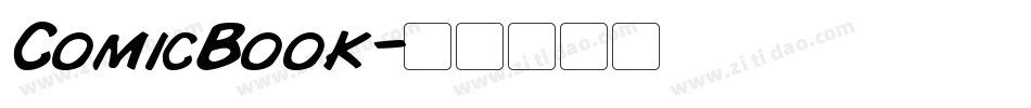ComicBook字体转换
