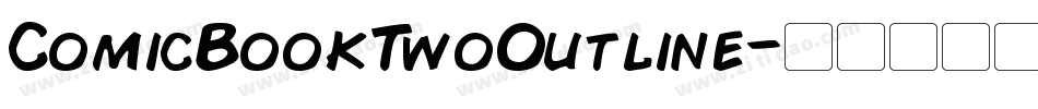 ComicBookTwoOutline字体转换