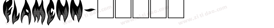 FLAMENN字体转换