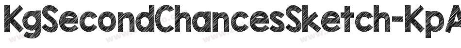 KgSecondChancesSketch-KpAp字体转换