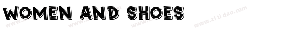 Women-And-Shoes字体转换