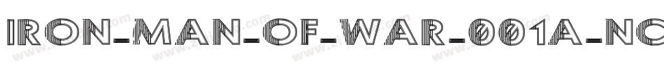 IRON-MAN-OF-WAR-001A-NCV字体转换