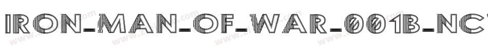 IRON-MAN-OF-WAR-001B-NCV字体转换