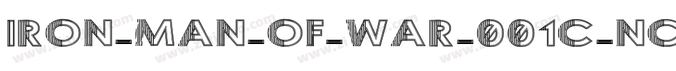 IRON-MAN-OF-WAR-001C-NCV字体转换