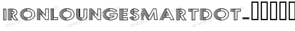 IRONLOUNGESMARTDOT字体转换