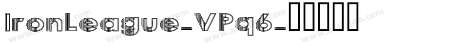 IronLeague-VPq6字体转换