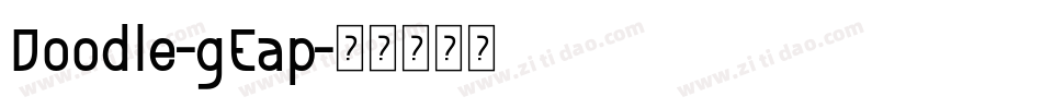 Doodle-gEap字体转换
