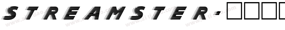 Streamster字体转换
