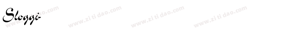 Sloggi字体转换