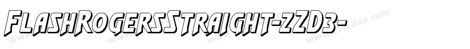 FlashRogersStraight-zZD3字体转换