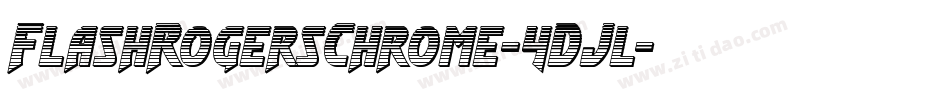 FlashRogersChrome-4DJl字体转换
