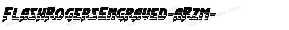 FlashRogersEngraved-aR2m字体转换