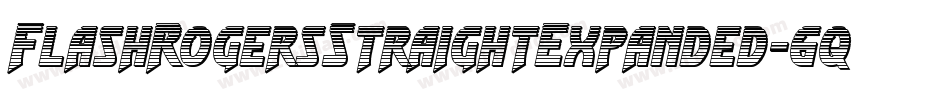 FlashRogersStraightExpanded-6qlY字体转换