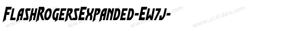FlashRogersExpanded-Ew7j字体转换