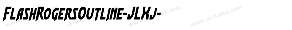 FlashRogersOutline-JLXj字体转换