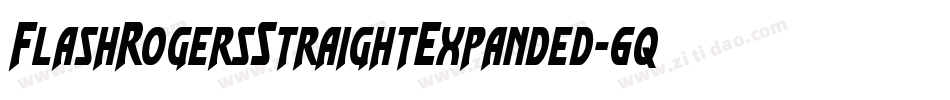 FlashRogersStraightExpanded-6qlY字体转换