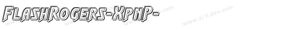 FlashRogers-XpnP字体转换