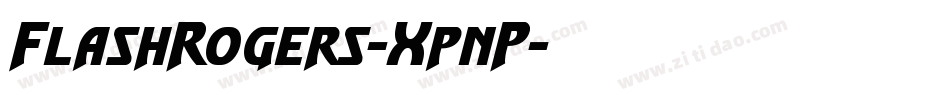 FlashRogers-XpnP字体转换