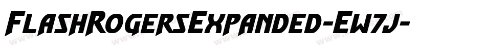 FlashRogersExpanded-Ew7j字体转换