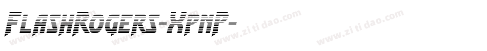 FlashRogers-XpnP字体转换