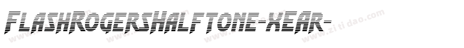FlashRogersHalftone-xEAr字体转换