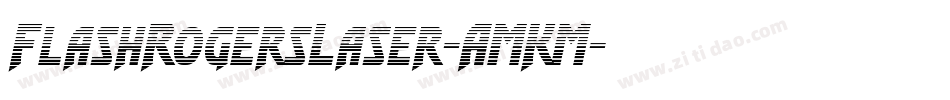 FlashRogersLaser-AMKM字体转换