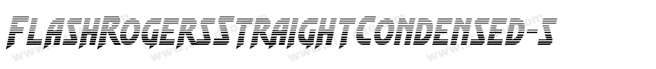 FlashRogersStraightCondensed-5AG8字体转换