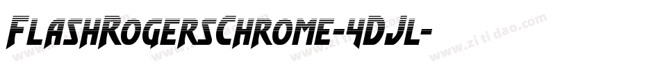 FlashRogersChrome-4DJl字体转换