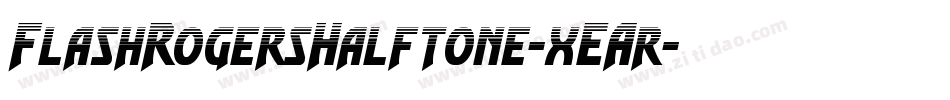 FlashRogersHalftone-xEAr字体转换